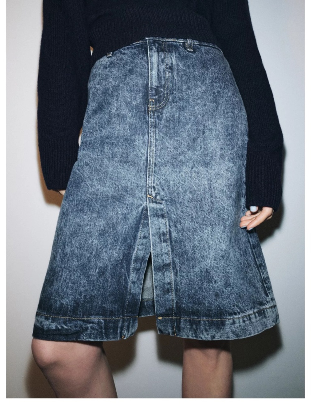 NWT Zara denim skirt